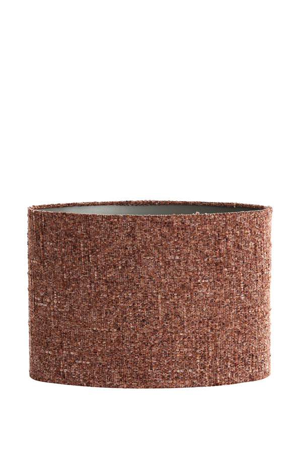 Light & Living Lamp Shades Shade oval straight slim 45-21-32 cm OSIRE burgundy House of Isabella UK