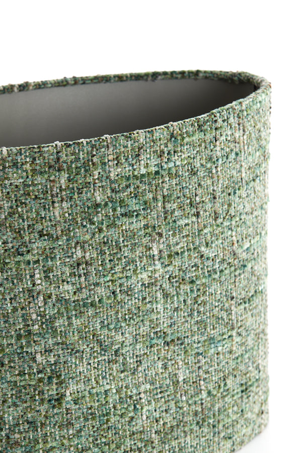 Light & Living Lamp Shades Shade oval straight slim 45-21-32 cm OSIRE green House of Isabella UK