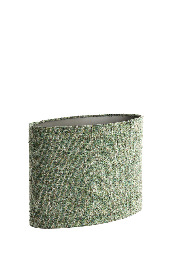 Light & Living Lamp Shades Shade oval straight slim 45-21-32 cm OSIRE green House of Isabella UK