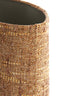 Light & Living Lamp Shades Shade oval straight slim 45-21-32 cm OSIRE terra-brown House of Isabella UK