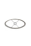 Light & Living Lamp Shades Shade oval straight slim 45-21-32 cm PALATA taupe House of Isabella UK