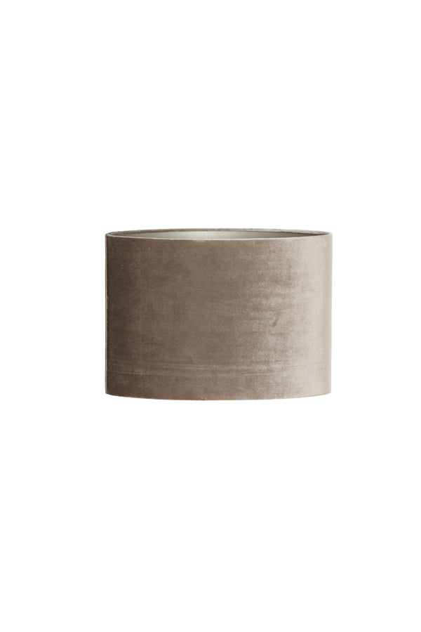 Light & Living Lamp Shades Shade oval straight slim 45-21-32 cm PALATA taupe House of Isabella UK