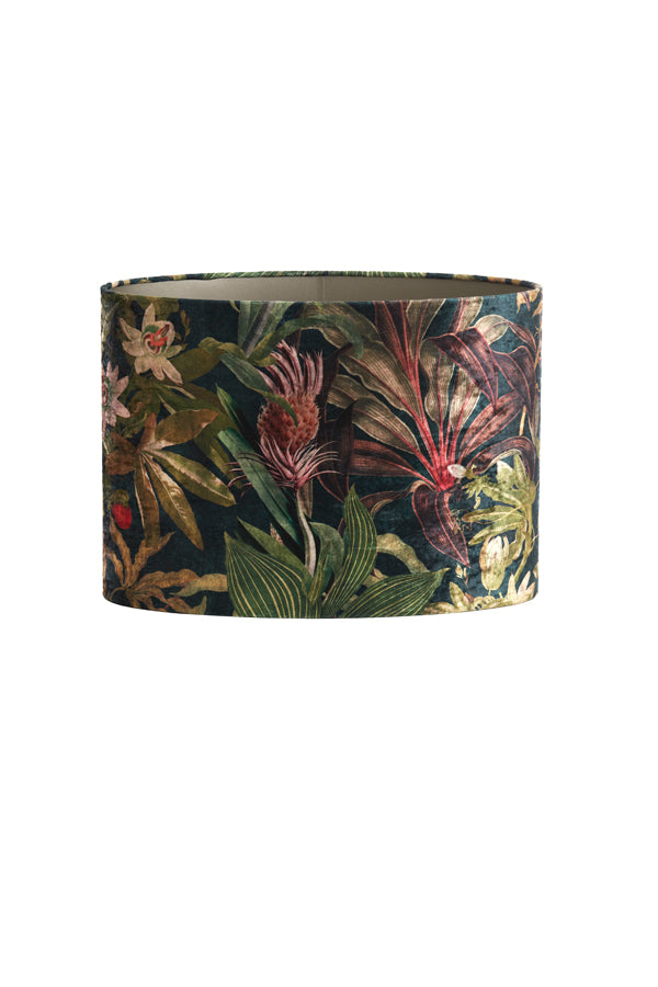 Light & Living Lamp Shades Shade oval straight slim 45-21-32 cm PASSION shiny green House of Isabella UK