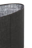 Light & Living Lamp Shades Shade oval straight slim 45-21-32 cm SENDAI black House of Isabella UK