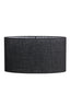 Light & Living Lamp Shades Shade oval straight slim 45-21-32 cm SENDAI black House of Isabella UK