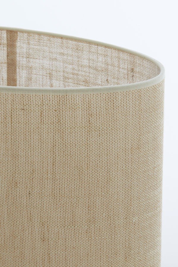 Light & Living Lamp Shades Shade oval straight slim 45-21-32 cm SENDAI sand House of Isabella UK