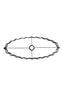 Light & Living Lamp Shades Shade oval straight slim 58-24-27 cm DISLI linen brown House of Isabella UK