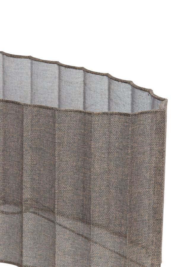 Light & Living Lamp Shades Shade oval straight slim 58-24-27 cm DISLI linen brown House of Isabella UK