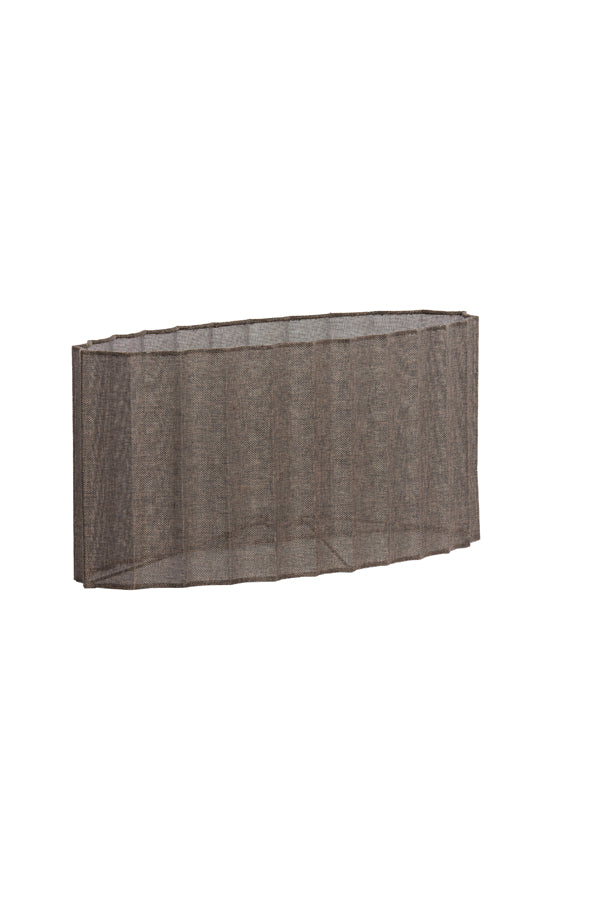 Light & Living Lamp Shades Shade oval straight slim 58-24-27 cm DISLI linen brown House of Isabella UK