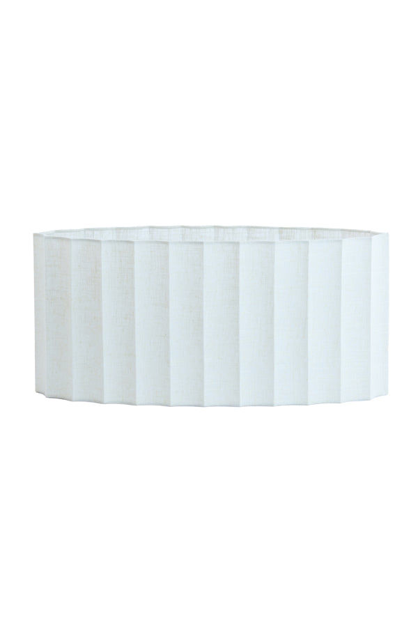 Light & Living Lamp Shades Shade oval straight slim 58-24-27 cm DISLI linen cream House of Isabella UK