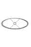 Light & Living Lamp Shades Shade oval straight slim 58-24-27 cm PALATA taupe House of Isabella UK