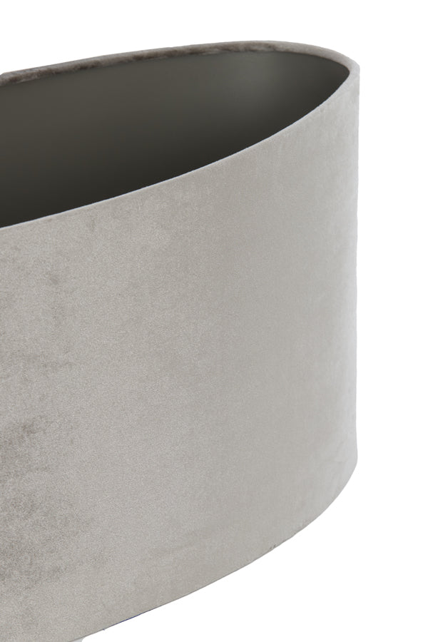 Light & Living Lamp Shades Shade oval straight slim 58-24-27 cm PALATA taupe House of Isabella UK