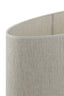 Light & Living Lamp Shades Shade oval straight slim 58-24-32 cm BRESKA pearl white House of Isabella UK