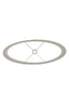 Light & Living Lamp Shades Shade oval straight slim 58-24-32 cm BRESKA pearl white House of Isabella UK