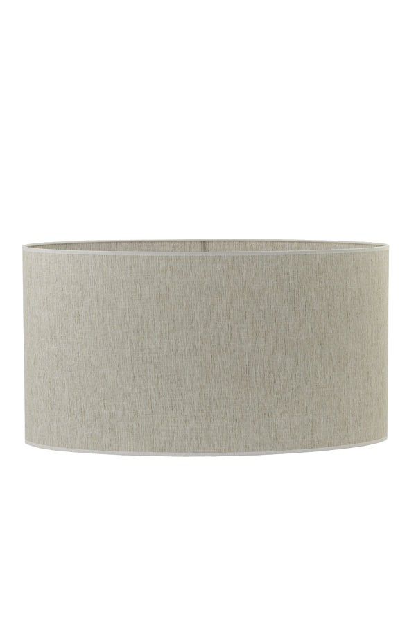 Light & Living Lamp Shades Shade oval straight slim 58-24-32 cm BRESKA pearl white House of Isabella UK