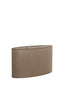Light & Living Lamp Shades Shade oval straight slim 58-24-32 cm CADEN beige House of Isabella UK