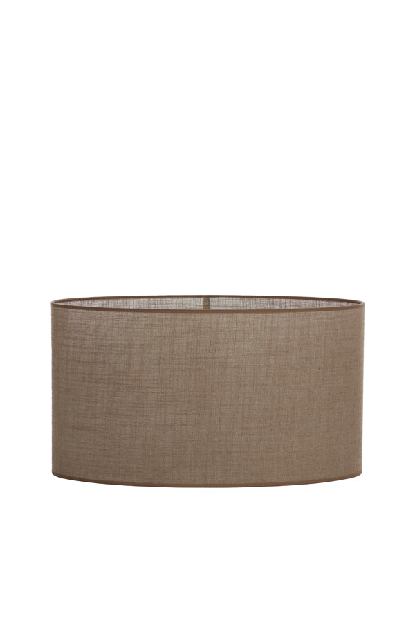 Light & Living Lamp Shades Shade oval straight slim 58-24-32 cm CADEN beige House of Isabella UK