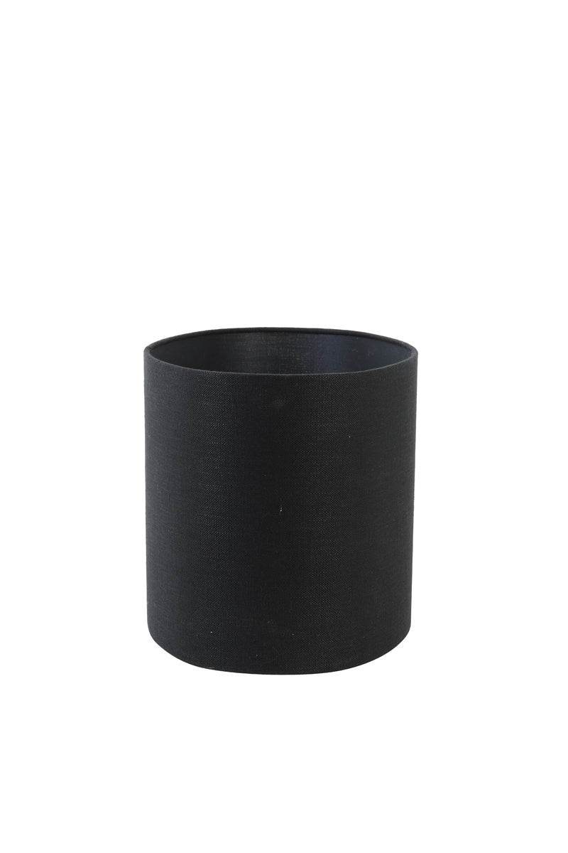 Light & Living Lamp Shades Shade oval straight slim 58-24-32 cm LIVIGNO black House of Isabella UK