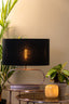 Light & Living Lamp Shades Shade oval straight slim 58-24-32 cm LIVIGNO black House of Isabella UK