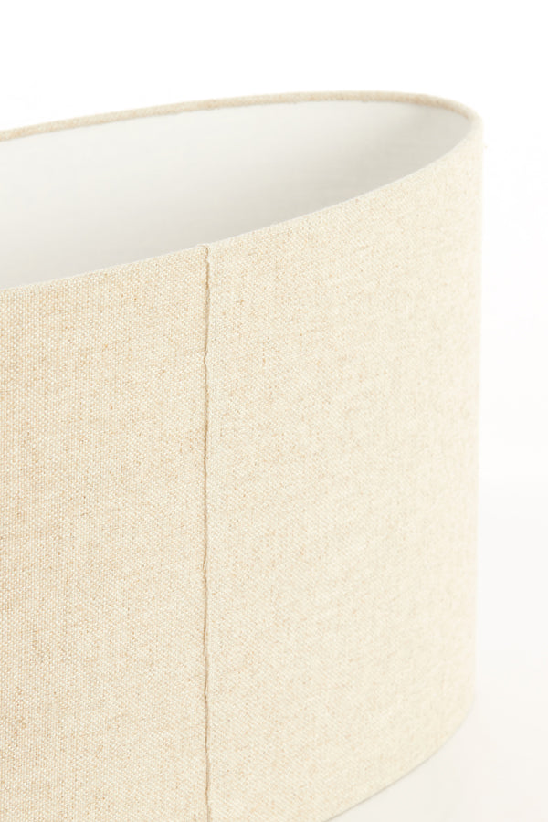 Light & Living Lamp Shades Shade oval straight slim 58-24-32 cm LIVIGNO natural House of Isabella UK
