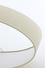 Light & Living Lamp Shades Shade oval straight slim 58-24-32 cm SENDAI sand House of Isabella UK