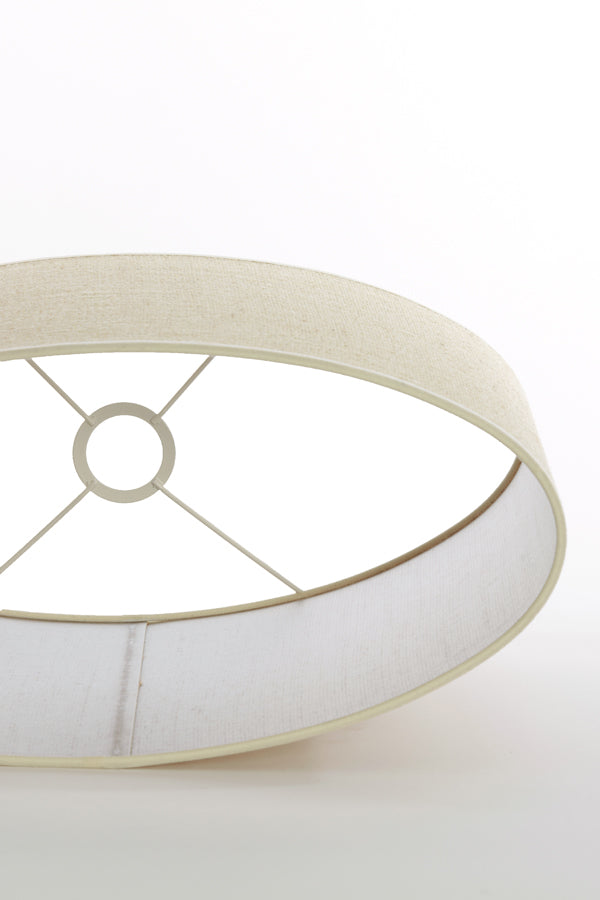 Light & Living Lamp Shades Shade oval straight slim 58-24-32 cm SENDAI sand House of Isabella UK