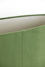 Light & Living Lamp Shades Shade oval straight slim 58-24-32 cm VELOURS dusty green House of Isabella UK
