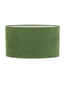 Light & Living Lamp Shades Shade oval straight slim 58-24-32 cm VELOURS dusty green House of Isabella UK