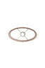 Light & Living Lamp Shades Shade oval straight slim high 30-15-25 cm AIKO brown House of Isabella UK