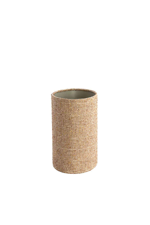 Light & Living Lamp Shades Shade oval straight slim high 30-15-25 cm RAVI brown House of Isabella UK