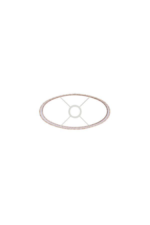 Light & Living Lamp Shades Shade oval straight slim high 30-15-25 cm STONE beige House of Isabella UK