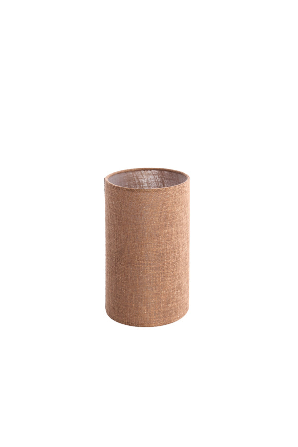 Light & Living Lamp Shades Shade oval straight slim high 38-17,5-28 cm AIKO brown House of Isabella UK