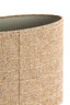 Light & Living Lamp Shades Shade oval straight slim high 38-17,5-28 cm RAVI brown House of Isabella UK