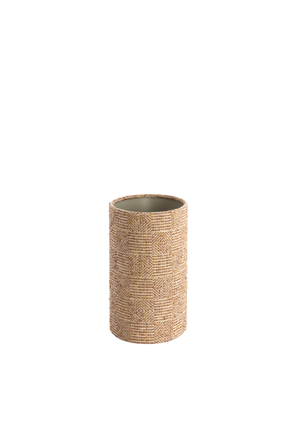 Light & Living Lamp Shades Shade oval straight slim high 38-17,5-28 cm RAVI brown House of Isabella UK