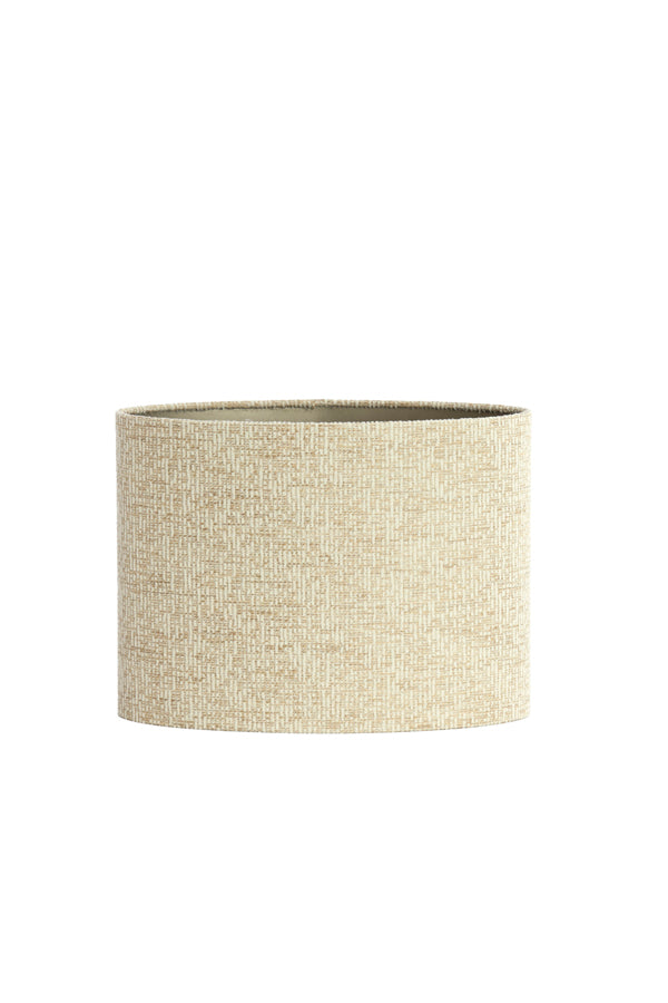 Light & Living Lamp Shades Shade oval straight slim high 38-17,5-28 cm RIF sand House of Isabella UK