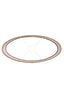 Light & Living Lamp Shades Shade oval straight slim high 45-21-32 cm AIKO brown House of Isabella UK