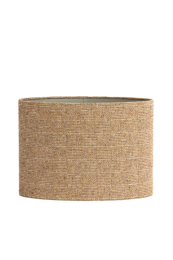 Light & Living Lamp Shades Shade oval straight slim high 45-21-32 cm RAVI brown House of Isabella UK