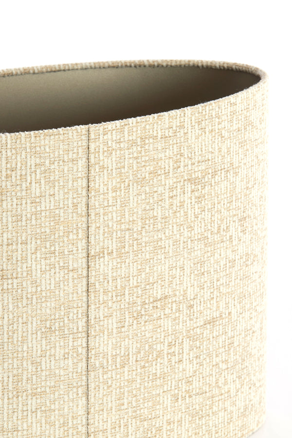 Light & Living Lamp Shades Shade oval straight slim high 45-21-32 cm RIF sand House of Isabella UK