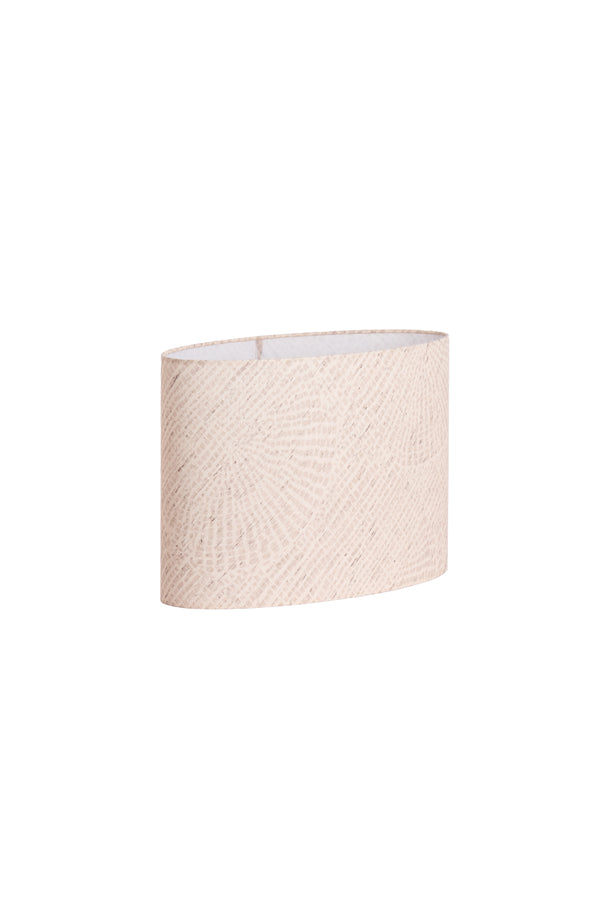 Light & Living Lamp Shades Shade oval straight slim high 45-21-32 cm STONE beige House of Isabella UK