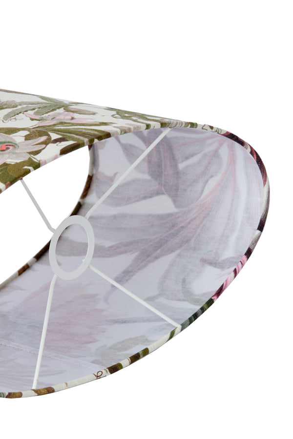 Light & Living Lamp Shades Shade oval straight slim low 45-21-22 cm ISADORE white House of Isabella UK