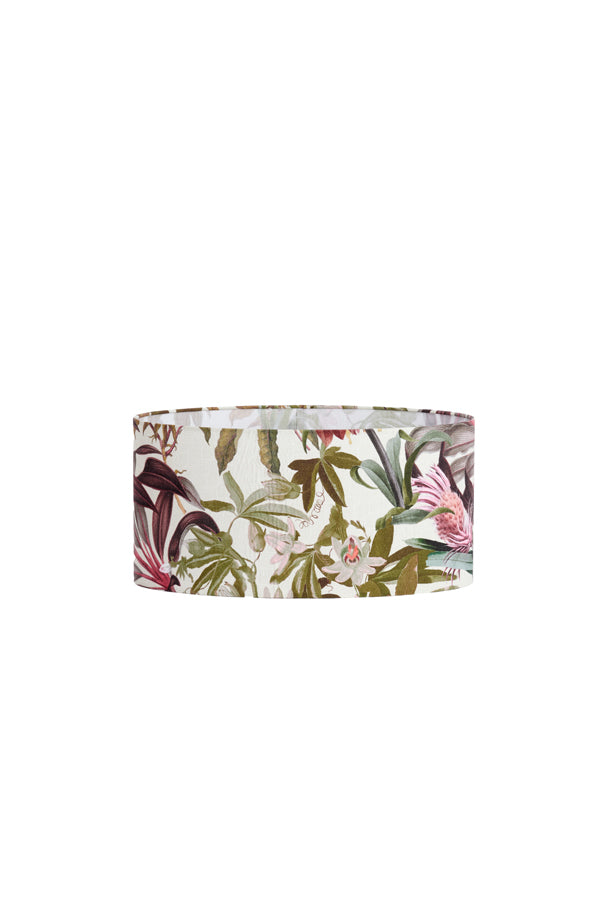 Light & Living Lamp Shades Shade oval straight slim low 45-21-22 cm ISADORE white House of Isabella UK