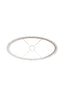 Light & Living Lamp Shades Shade oval straight slim low 45-21-22 cm JINX white House of Isabella UK