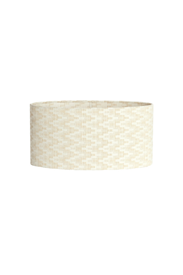 Light & Living Lamp Shades Shade oval straight slim low 45-21-22 cm JINX white House of Isabella UK