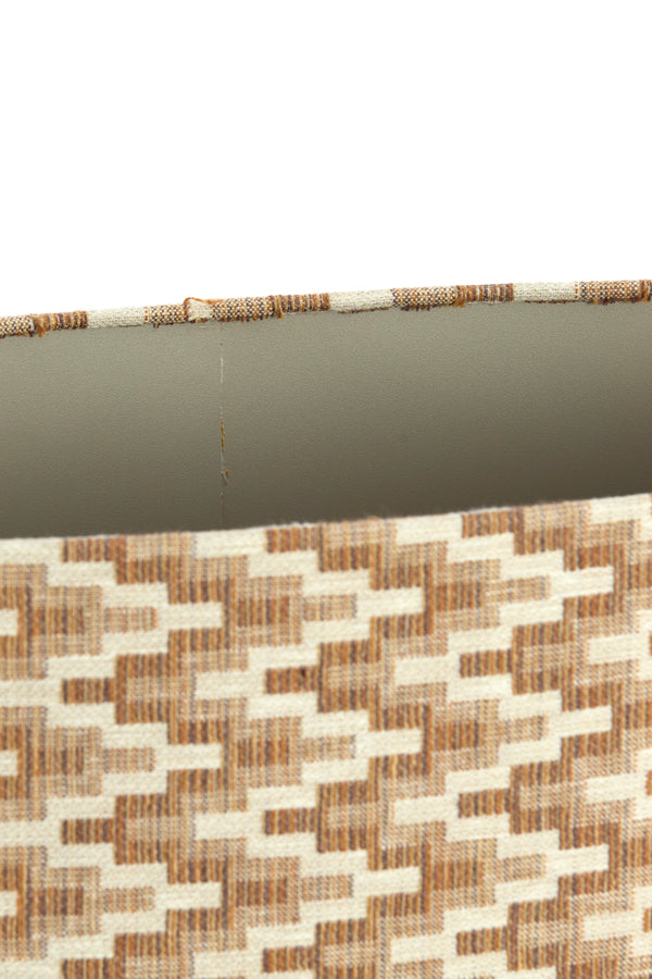 Light & Living Lamp Shades Shade oval straight slim low 58-24-27 cm JINX brown House of Isabella UK