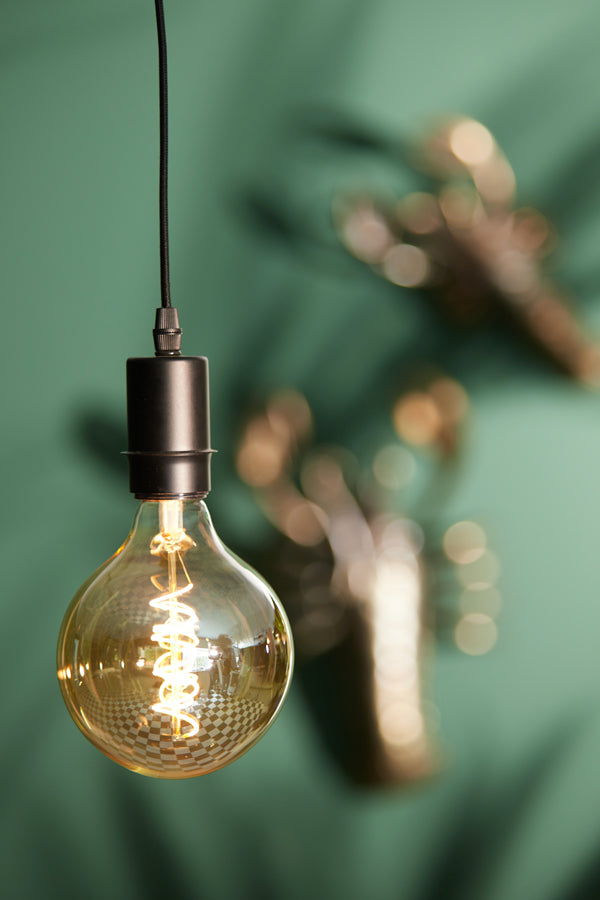 Light & Living Lighting Pendant with cup 5x7,5 cm CUPA matt black House of Isabella UK