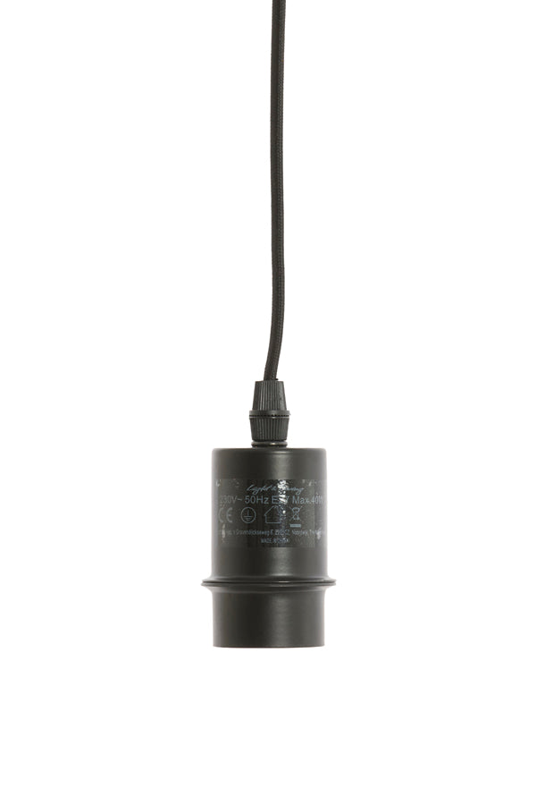 Light & Living Lighting Pendant with cup 5x7,5 cm CUPA matt black House of Isabella UK