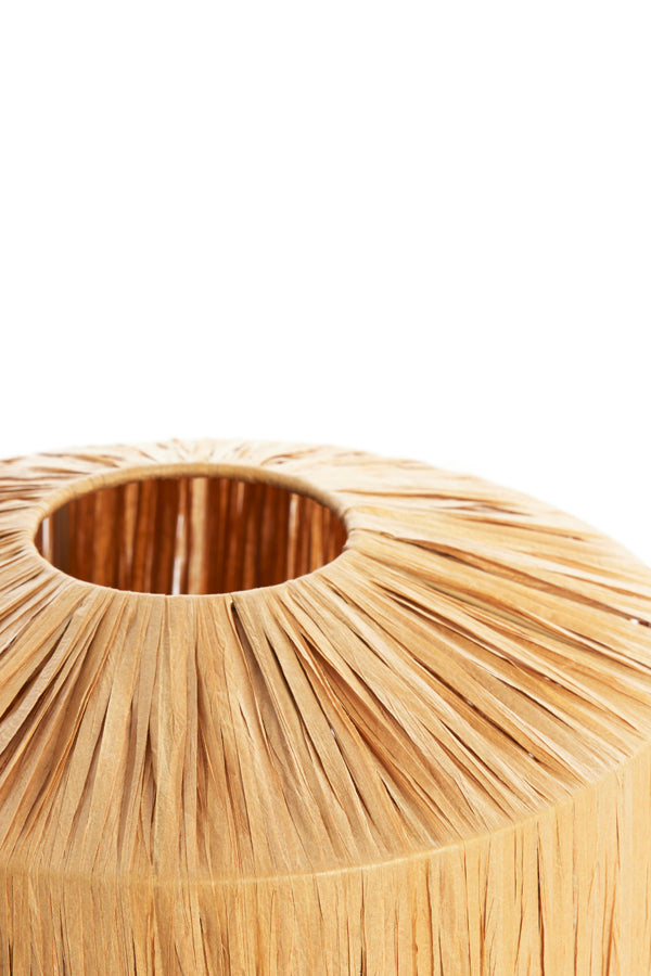 Light & Living Lighting Shade 31x16 cm BILJANA raffia natural House of Isabella UK