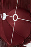 Light & Living Lighting Shade 35x26 cm MALACIA velvet burgundy House of Isabella UK