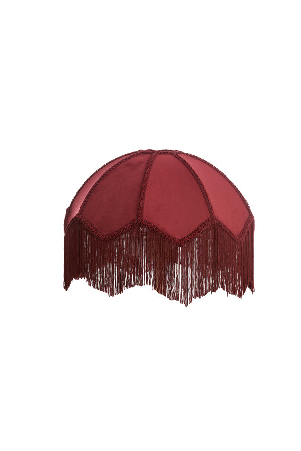 Light & Living Lighting Shade 35x26 cm MALACIA velvet burgundy House of Isabella UK