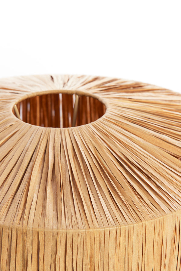 Light & Living Lighting Shade 43x20 cm BILJANA raffia natural House of Isabella UK